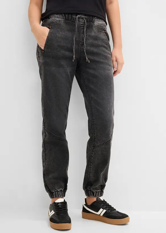 Joggejeans Mid Waist, stretch, bonprix