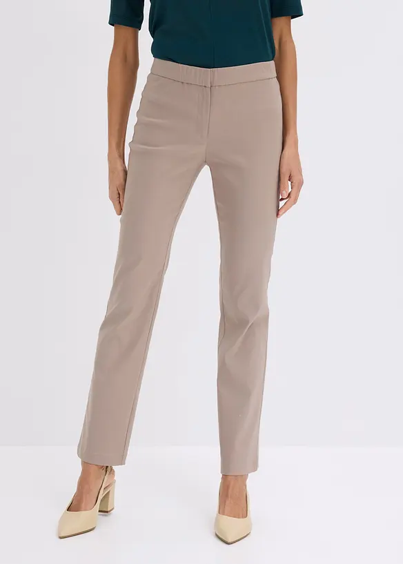 Bukse med stretch av bengalin, bonprix