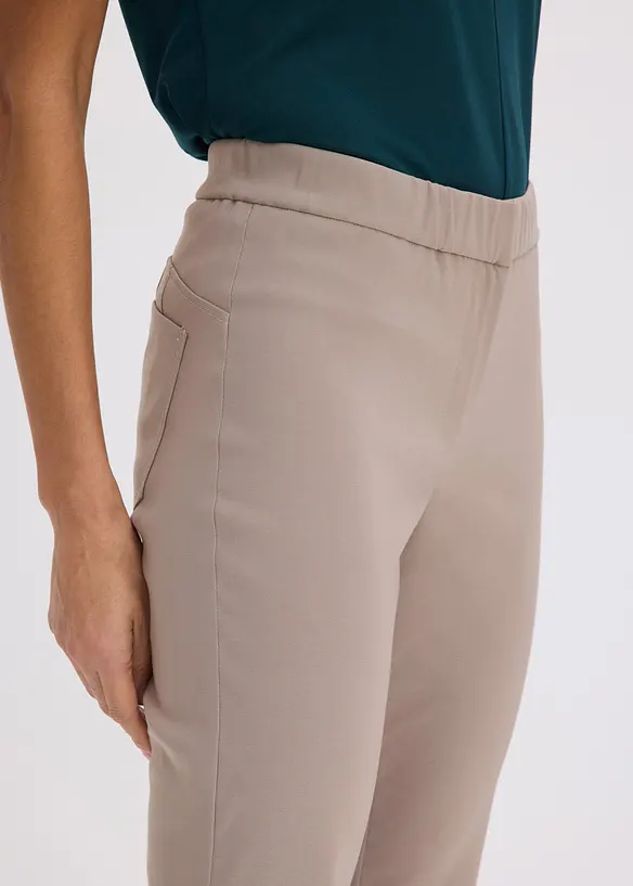 Bukse med stretch av bengalin, bonprix