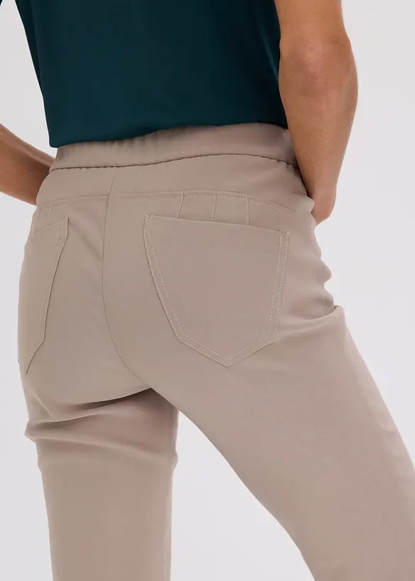 Bukse med stretch av bengalin, bonprix