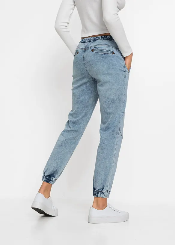 Joggejeans Mid Waist, stretch, bonprix