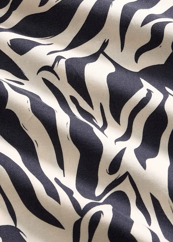 Kortermet bluse i lett viskose, bonprix