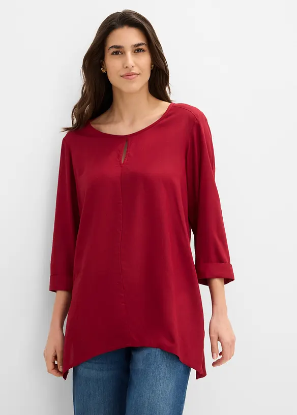 Bluse i 100% viskose, bonprix