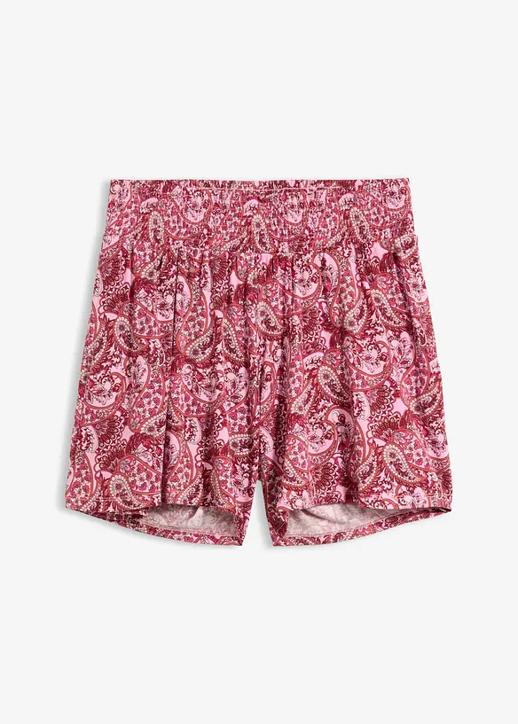 Jerseyshorts i viskose med pent fall, bonprix
