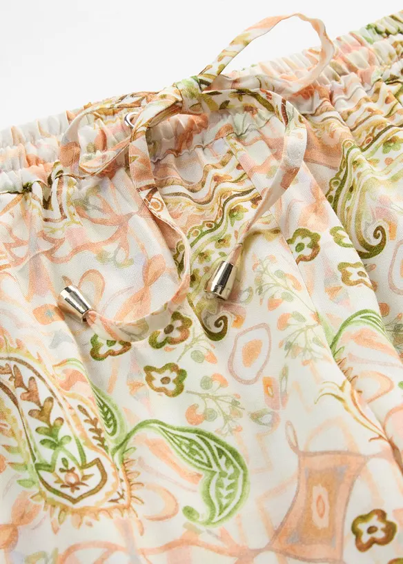 Pull on-bukse med paisleym&oslash;nster, bonprix