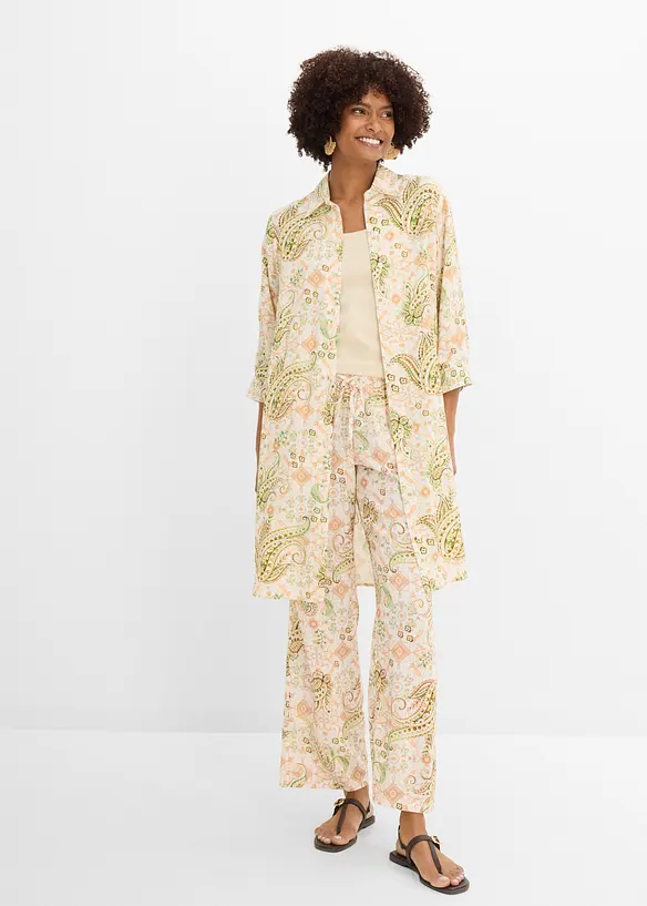 Pull on-bukse med paisleym&oslash;nster, bonprix