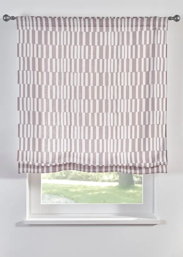 Liftgardin med stripem&oslash;nster, bonprix