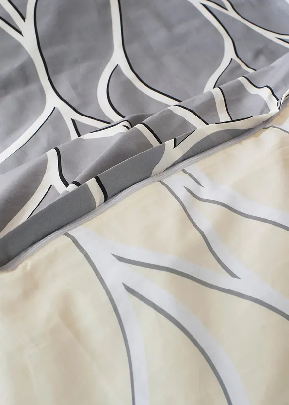Vendbart sengesett i percale, bonprix