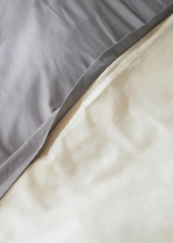 Vendbart sengesett i percale, bonprix