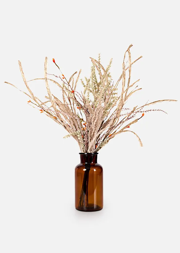 Vase med t&oslash;rket bukett, bonprix