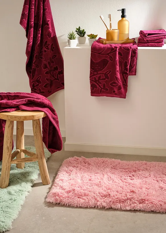 Bomullsh&aring;ndkle med relieffstruktur, bonprix
