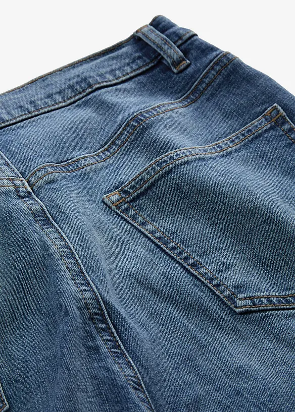 Slim fit-jeans, high waist, cropped, bonprix