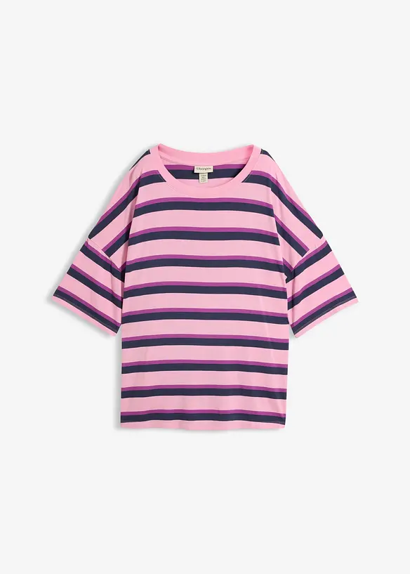 Oversized topp i viskose med pent fall, bonprix