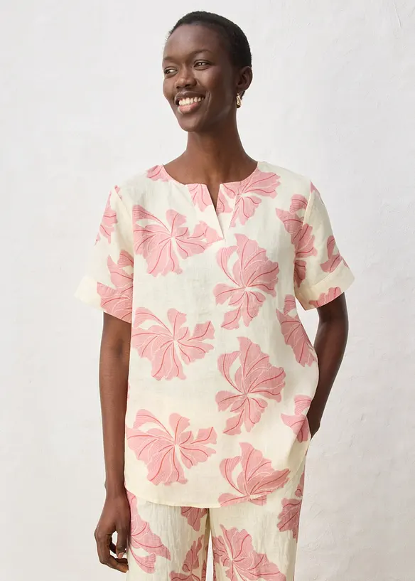 Topp i 100% lin, bonprix