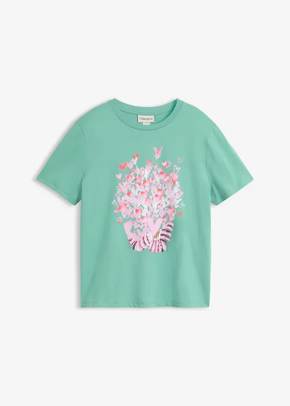 T-skjorte i 100% bomull, bonprix