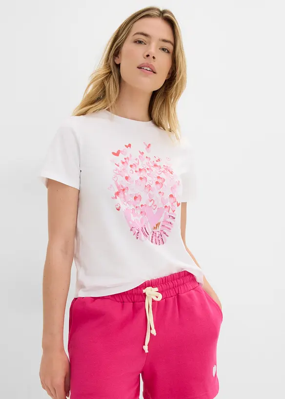 T-skjorte i 100% bomull, bonprix