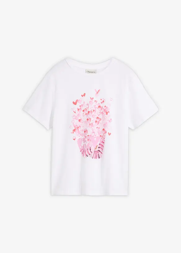 T-skjorte i 100% bomull, bonprix