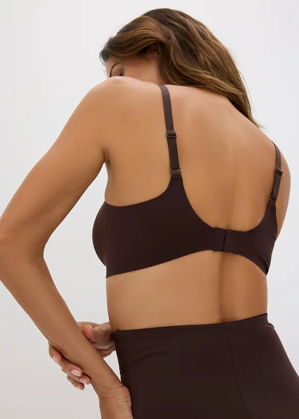 Vattert Feel Comfort Lasercut-BH uten spiler, med Jellyglue, bonprix