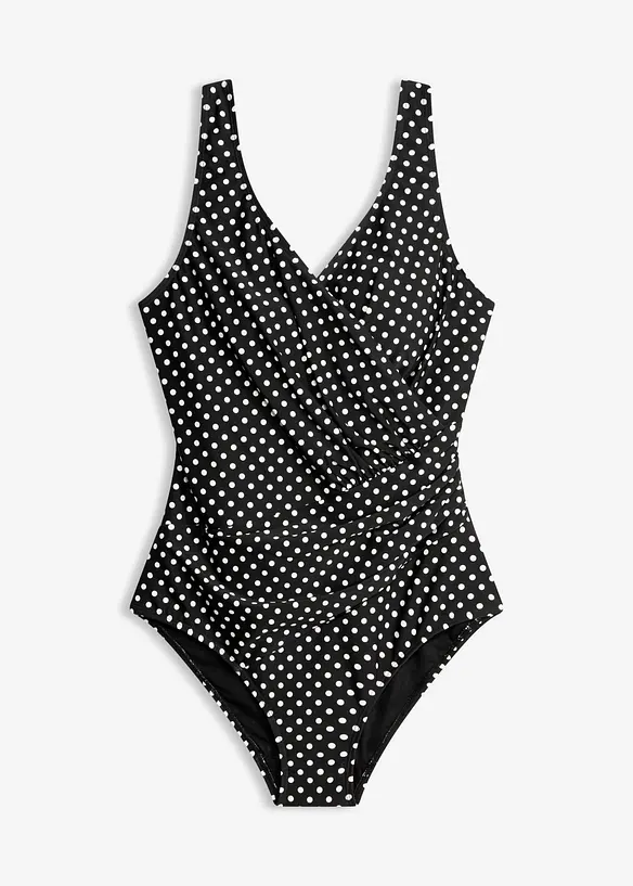Medium shape badedrakt i omslagsstil, bonprix