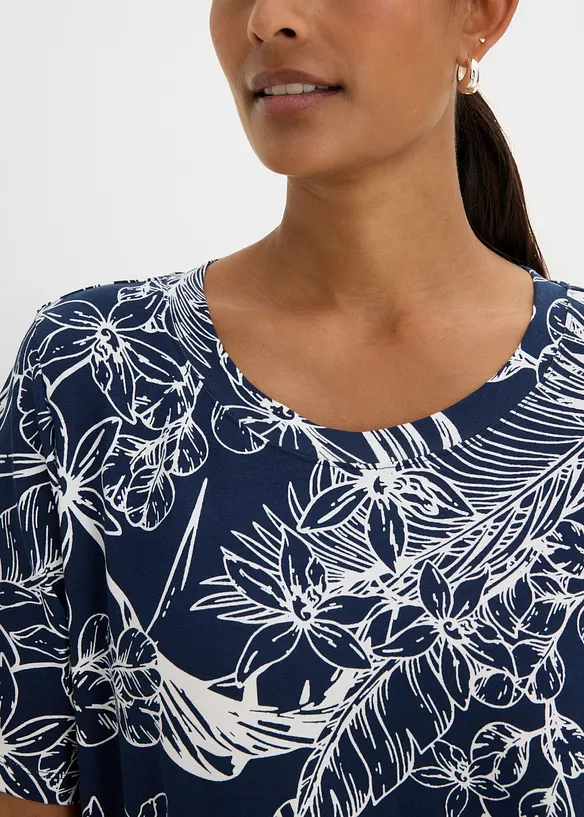 Jerseykjole med stikklommer, bonprix