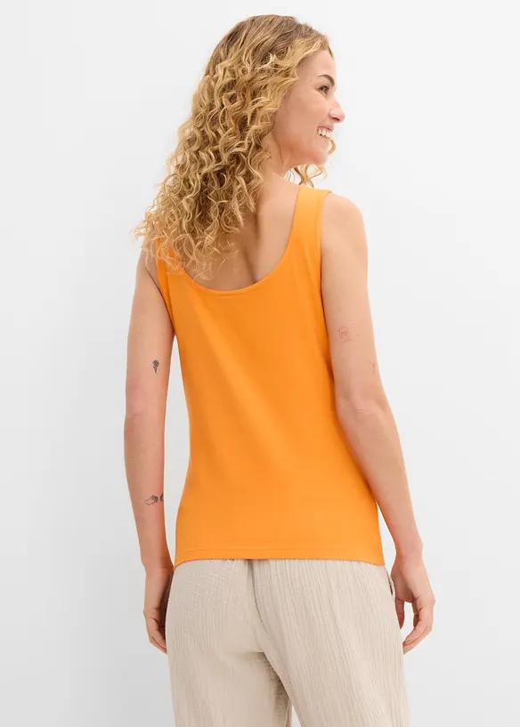 Singlet med b&aring;thals (2-pack), bonprix