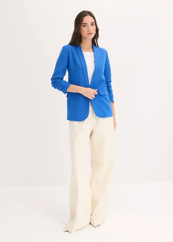Blazer med rynking, bonprix