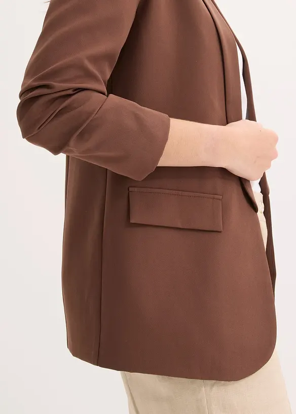 Blazer med rynking, bonprix