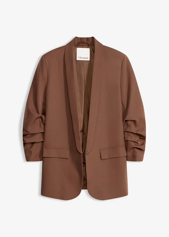Blazer med rynking, bonprix