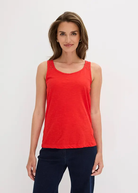 Singlet i bomull, bonprix