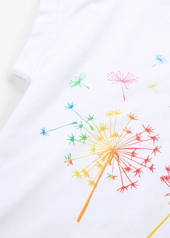 T-shirt med blomsterprint, bonprix