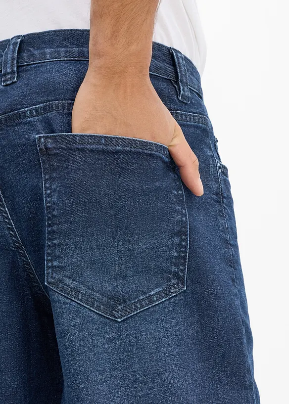 Loose Fit-jeans med stretch, Straight, bonprix