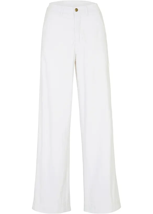Wide Leg-jeans High Waist, Stretch, bonprix