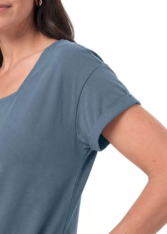 Jerseykjole med 100% &oslash;kologisk bomull, bonprix