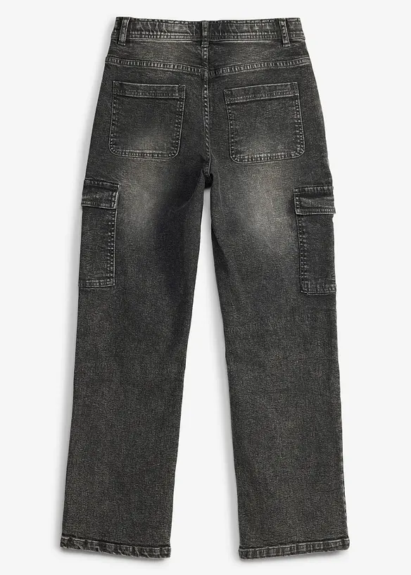Vide cargojeans Mid waist, bonprix