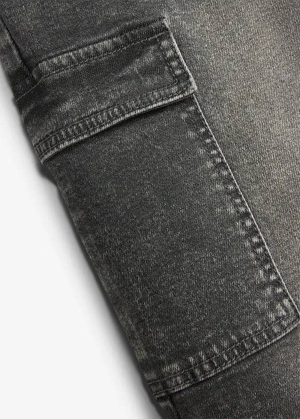 Vide cargojeans Mid waist, bonprix
