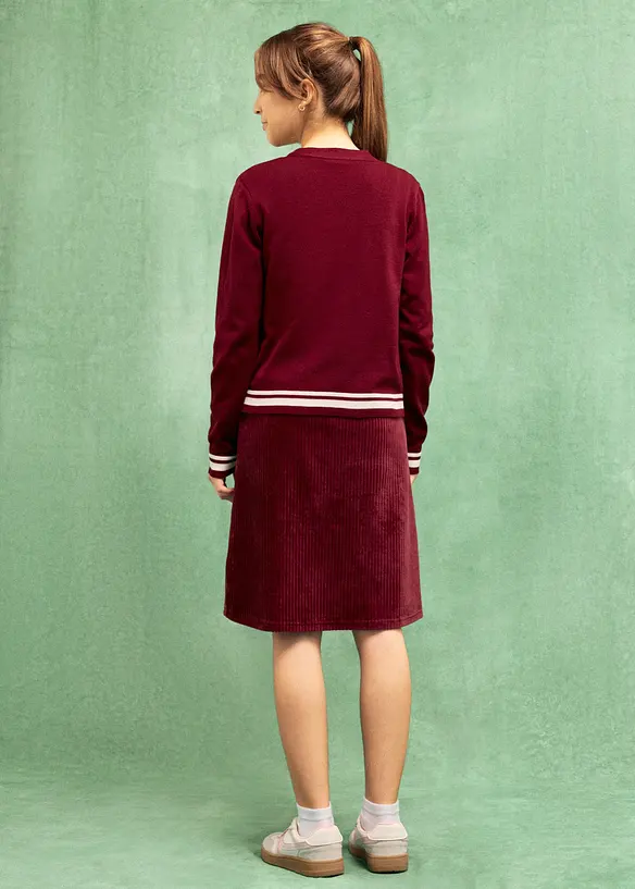 Cardigan i viskosemiks, bonprix