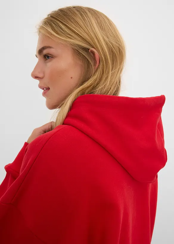 Oversized hettegenser i 100% bomull, bonprix