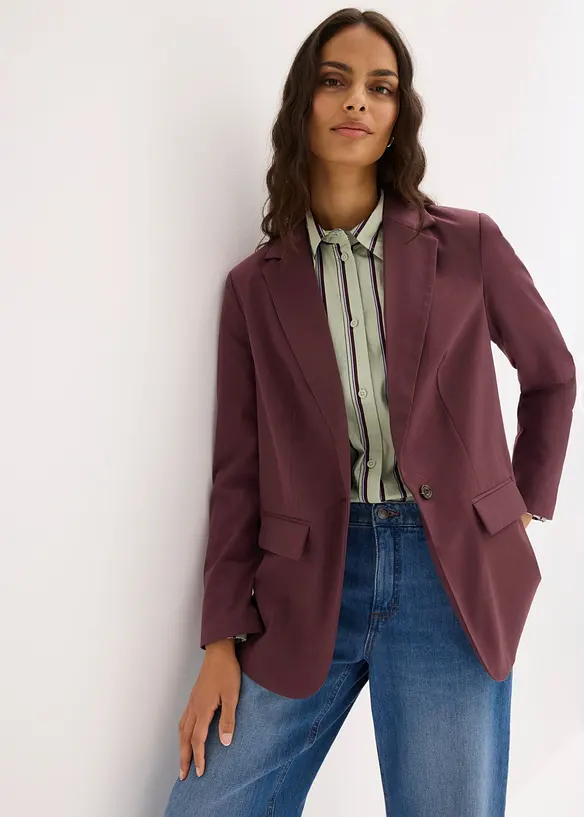 Lang, oversized blazer, bonprix