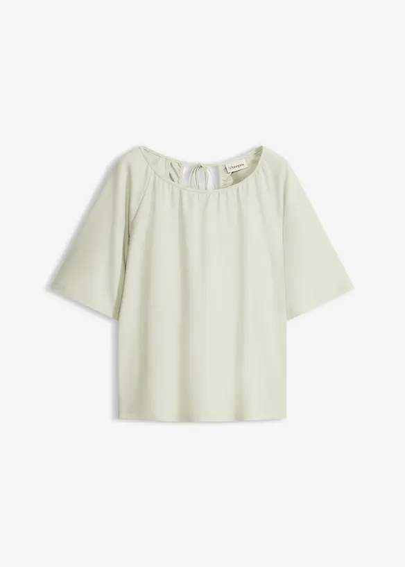 Oversized topp av &oslash;kologisk bomull, bonprix