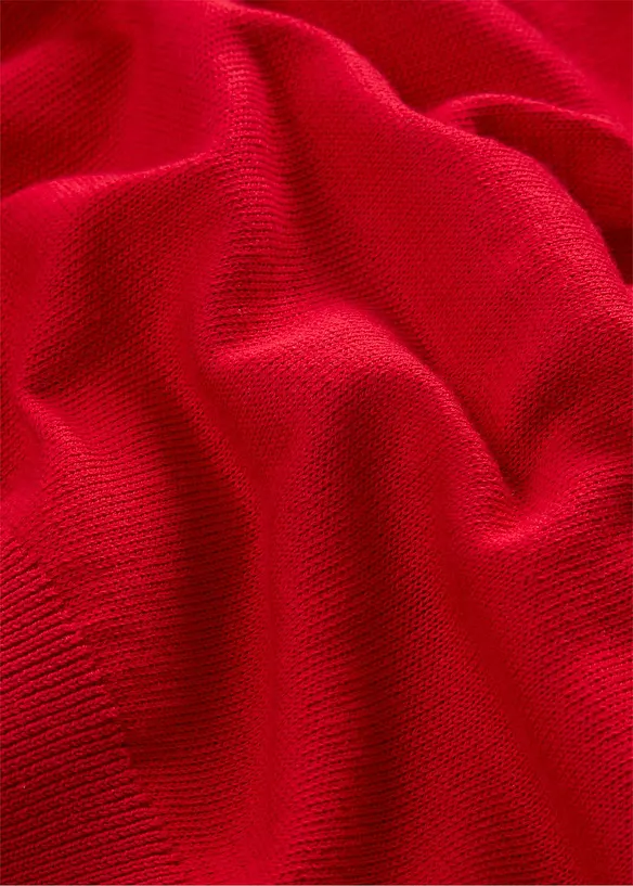Oversized finstrikket genser, bonprix