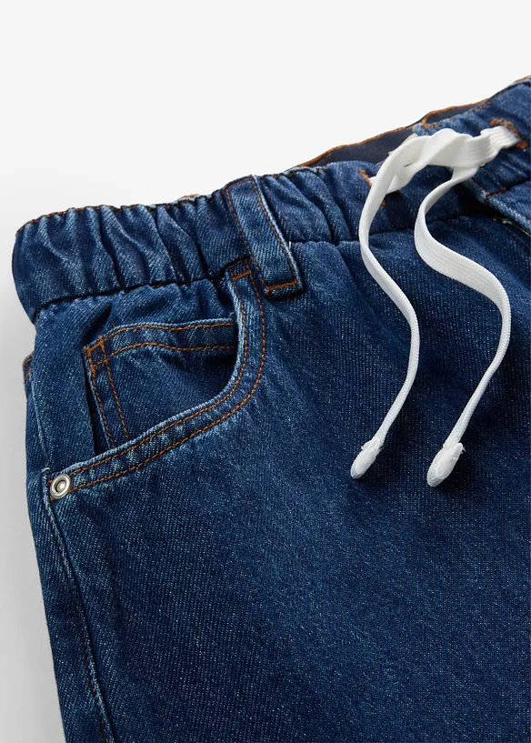 Barrel Jeans Mid Waist cropped, bonprix
