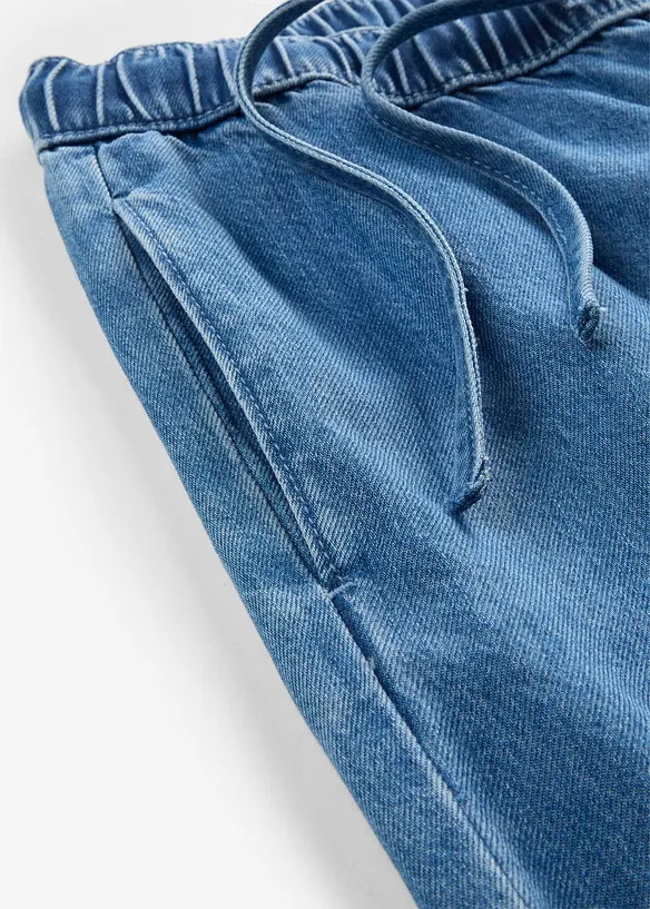 Lett Wide leg-jeans, Mid Waist, bonprix
