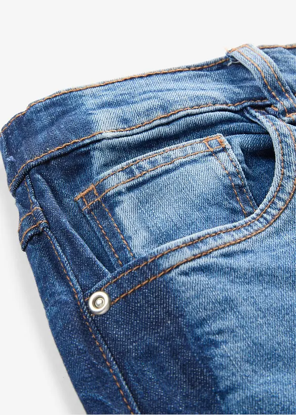 Mom-jeans High Waist cropped, bonprix