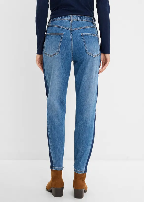 Mom-jeans High Waist cropped, bonprix