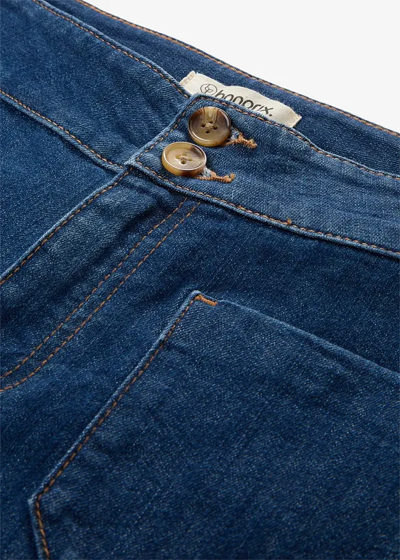 Flared jeans Mid Waist, bonprix