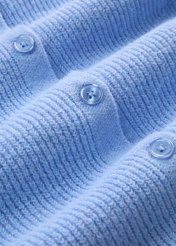 Vid cardigan i myk ullmiks, bonprix
