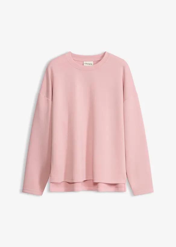 Oversized sweatshirt av viskosemiks, bonprix