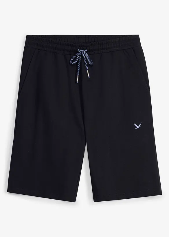 Sweat bermudashorts i 100% &oslash;kologisk bomull, bonprix