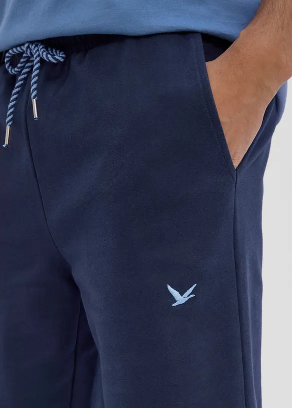 Sweat bermudashorts i 100% &oslash;kologisk bomull, bonprix