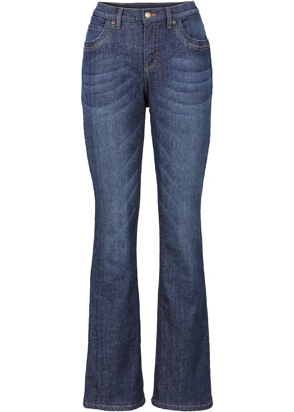 Varmende bootcut-jeans High Waist, bonprix